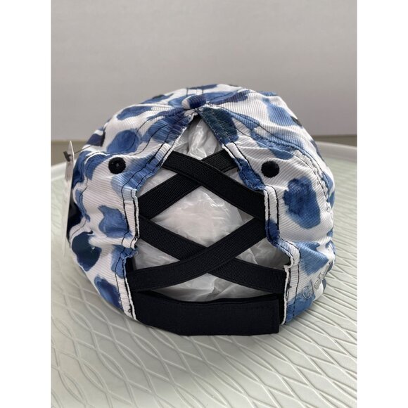 Glove It Birdie Blue Cap Women OS Crisscross Strap Detail Outdoor Athleisure NEW - Picture 3 of 7
